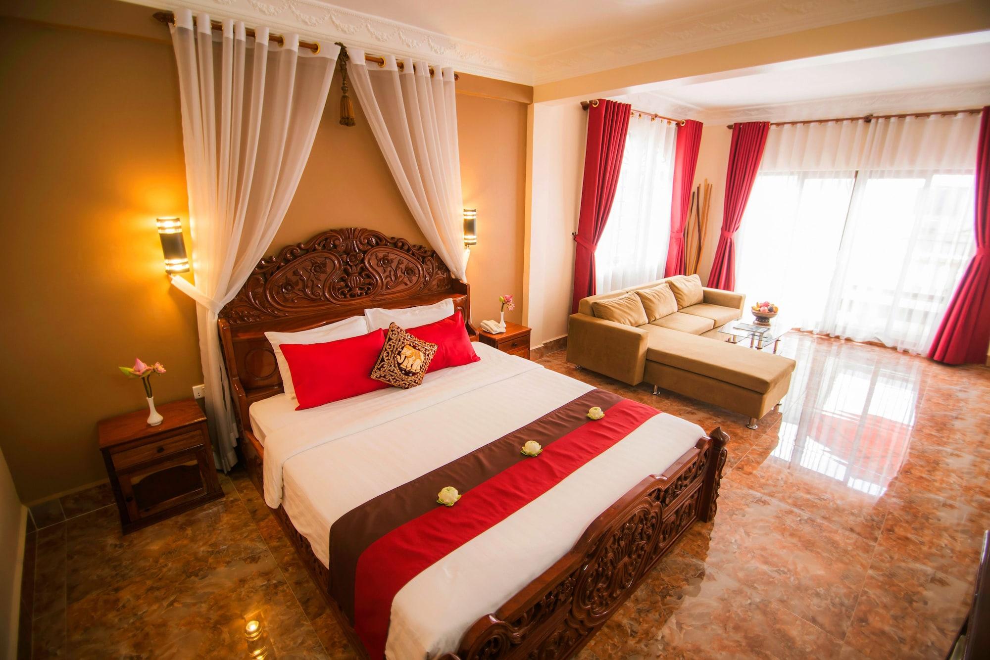 Reaksmey Chanreas Hotel Sziemreap Kültér fotó