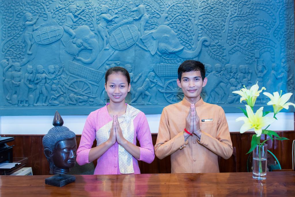 Reaksmey Chanreas Hotel Sziemreap Kültér fotó