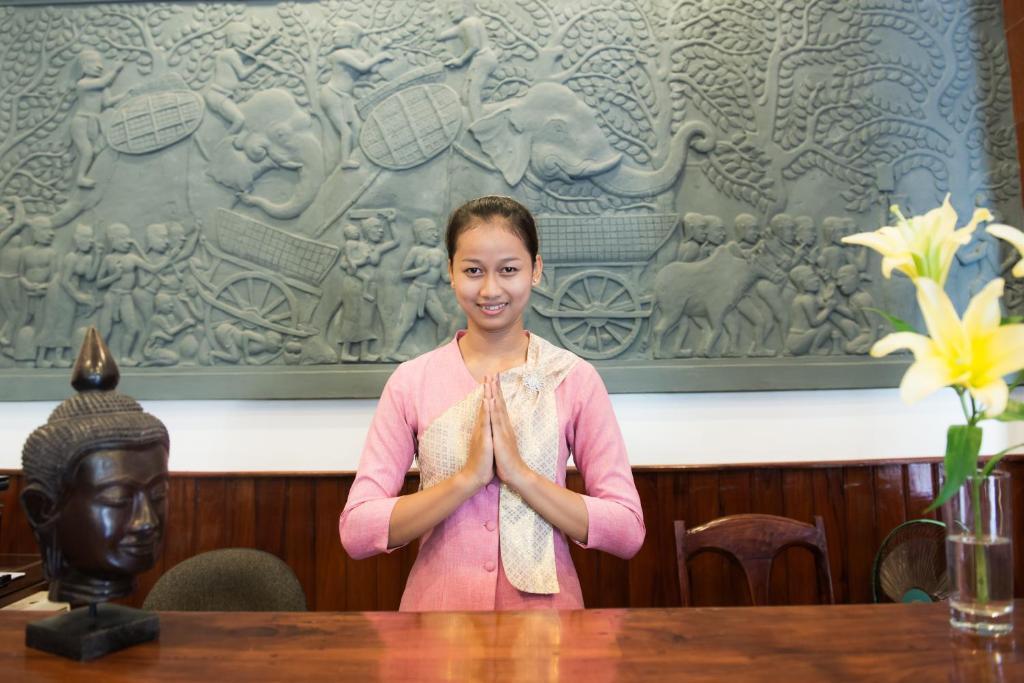 Reaksmey Chanreas Hotel Sziemreap Kültér fotó