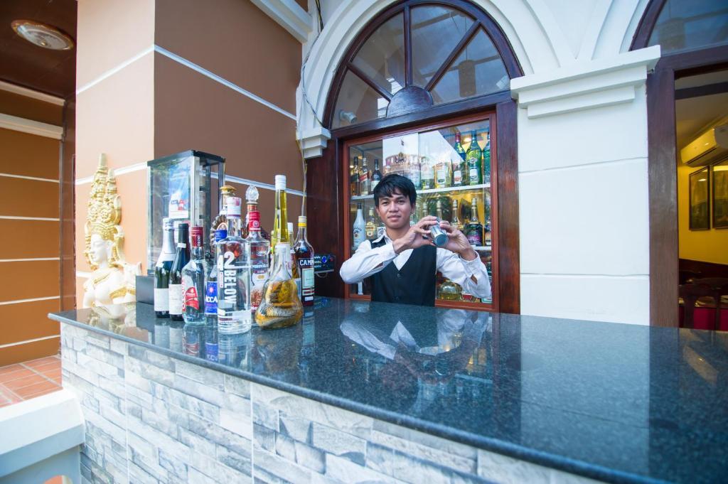 Reaksmey Chanreas Hotel Sziemreap Kültér fotó