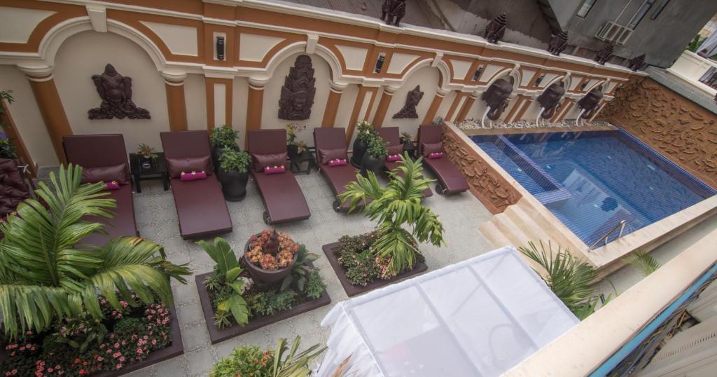 Reaksmey Chanreas Hotel Sziemreap Kültér fotó